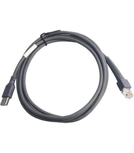 Amazon.co.jp: Zebra CBA-U21-S07ZBR serial cable Black 2.1 m USB